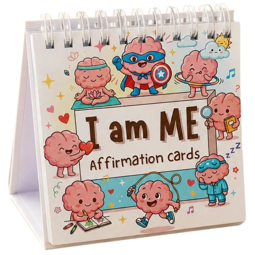 Affirmation Cards for Kids Ages 3-12 | Positive Statement Cards for Daily Reflection, Learning Activities & Self-Expression | Educational Card Set-image-23