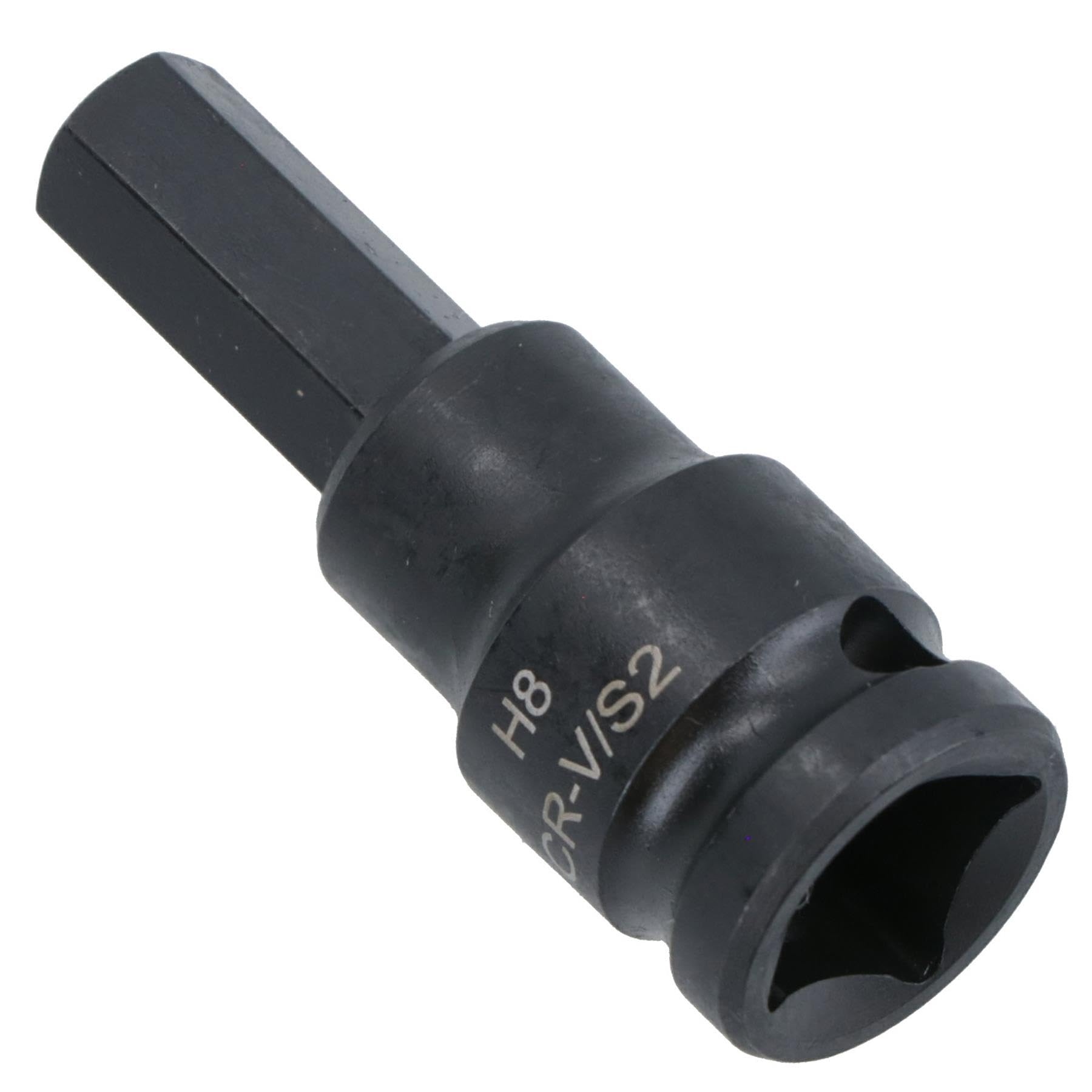 AB Tools 8mm X 45mm 3/8In. Drive Short Impact Impacted Allen Hex Key Socket from B&Q