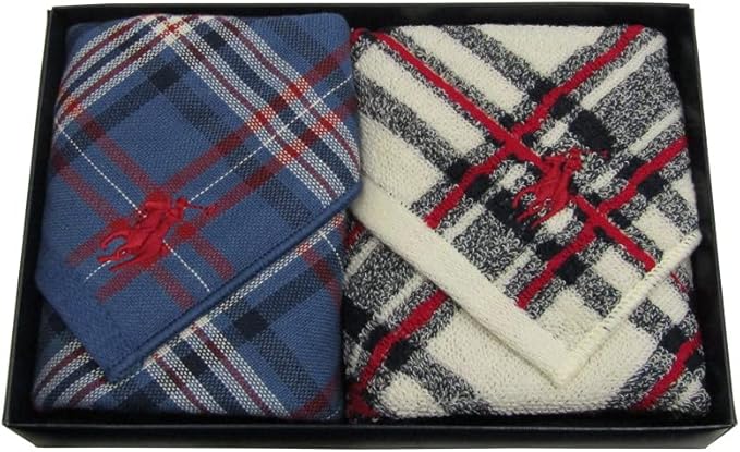 Amazon ラルフローレン Ralph Lauren タオルハンカチ ミニタオル 2枚セット 専用箱入り ベントウッド ハンカチ 通販