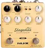 Amazon.com: NUX Stageman Floor Acoustic Preamp/DI Pedal with