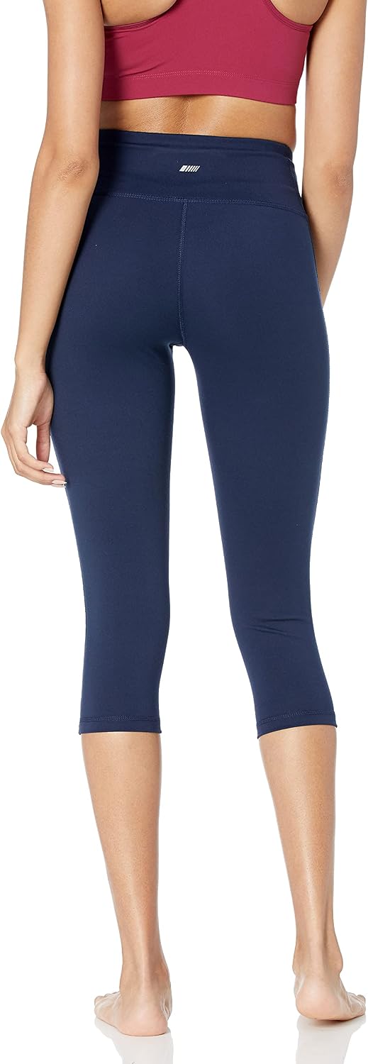 Amazon Essentials Women's Studio Sculpt Mid-Rise Capri Yoga Legging