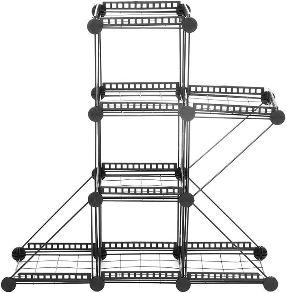 Flower Stand Pots Rack Storage Shelf Plant Display Holder Living Room Balcony Garden Decoration