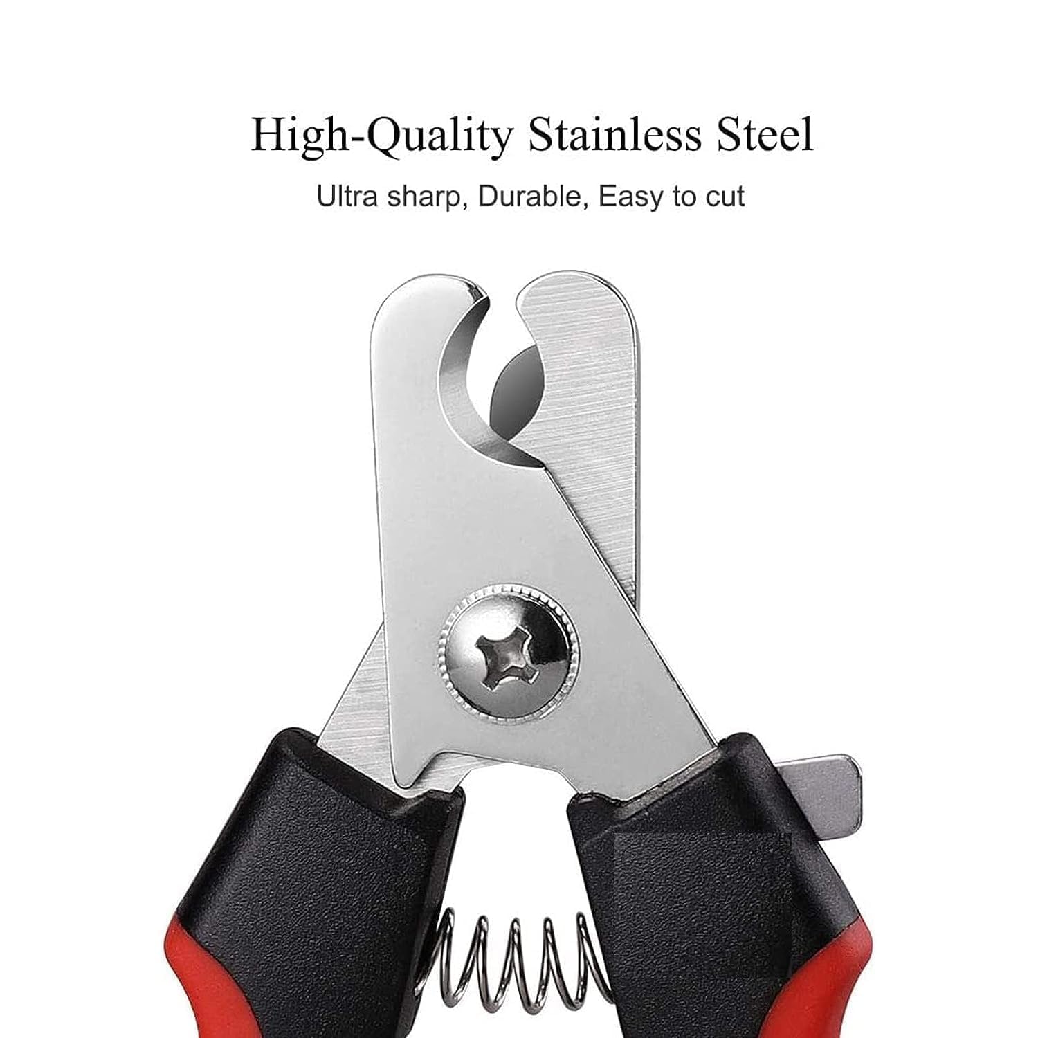 Wagmart Professional Dog, Pet, Cat Animal Nail Cutter, Clipper, Trimmer, Filer, Grinder, for Small, Large Medium Dogs, Puppies, Cats, Kitten Claw Grooming Tool Set (Nail Clipper) 2