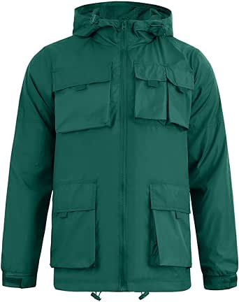 Veste Tactique IDOGEAR Gen2 L5 - Coupe-vent Déperlant Avec Capuche - Camouflage - Taille Regular Homme