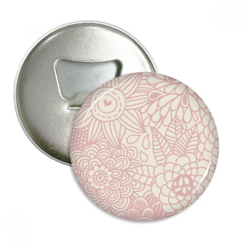 Cadeau argent ouvreur bouteille ronde aimants pour réfrigérateur peinture tournesol, lot de 3