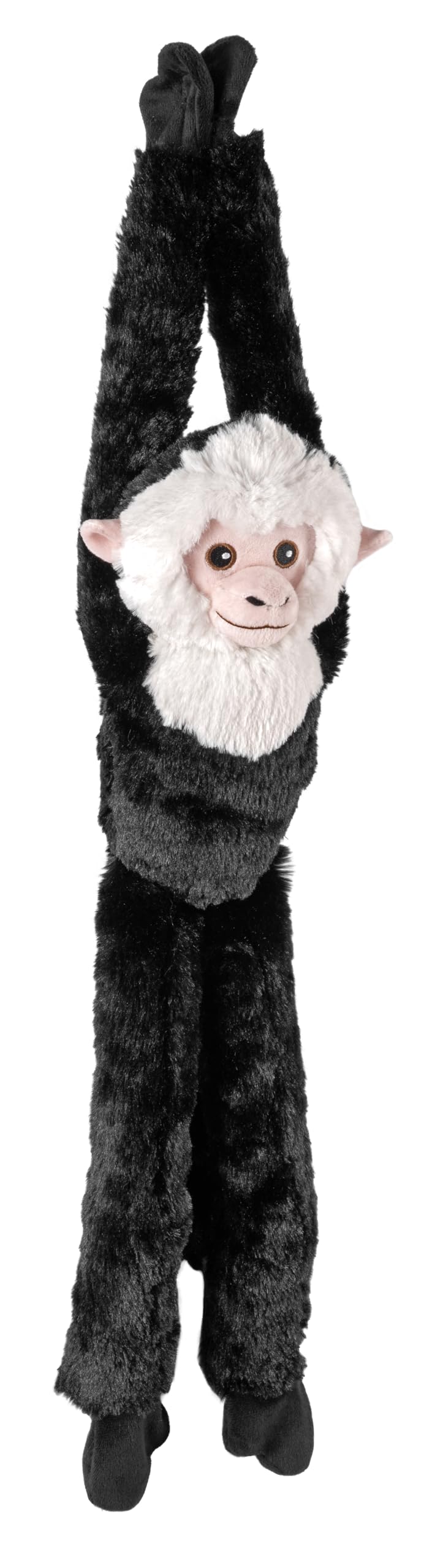 Wild Republic Ecokins Hanging White Faced Capuchin, Stuffed Animal, 20 Inches, Plush Toy, Fill is Spun Recycled Water Bottles, 22"