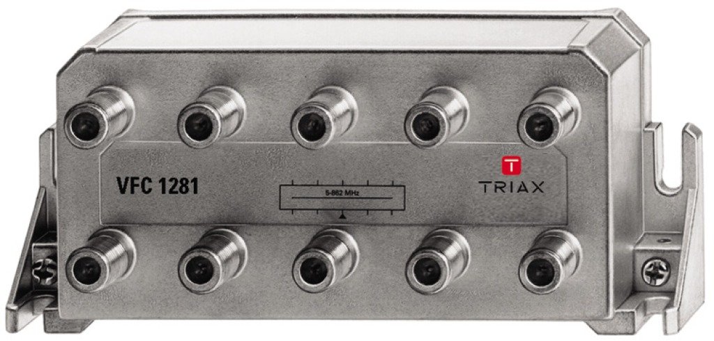 Triax VFC 1281 répartiteur 8 sorties pour résoudre les pertes d'image - 2