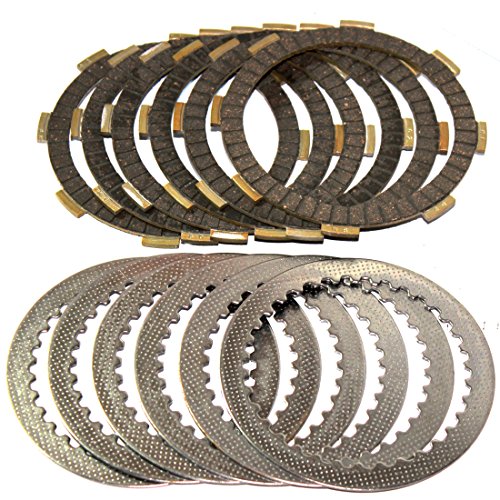 Caltric Clutch Friction & Steel Plates Compatible With Honda Cmx250C Cmx-250C Rebel 250 1987-2014