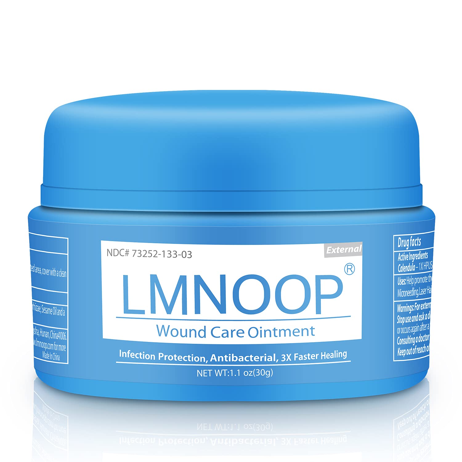 LMNOOP® Wound Care Cream for Infection Ulcers Cuts Scrapes Burns Bites