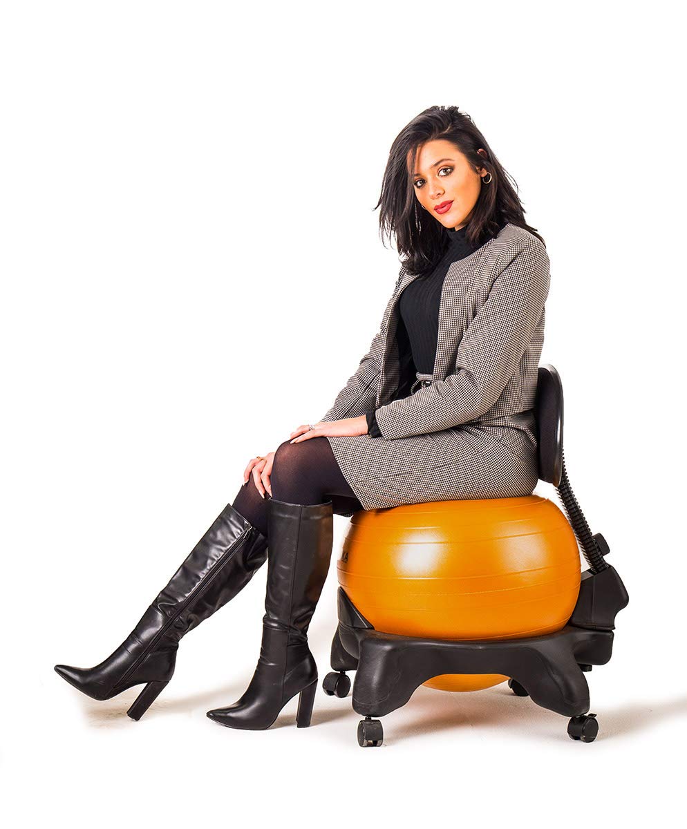 Kikka Active Chair Plus Chaise ergonomique avec balle gonflable, vert