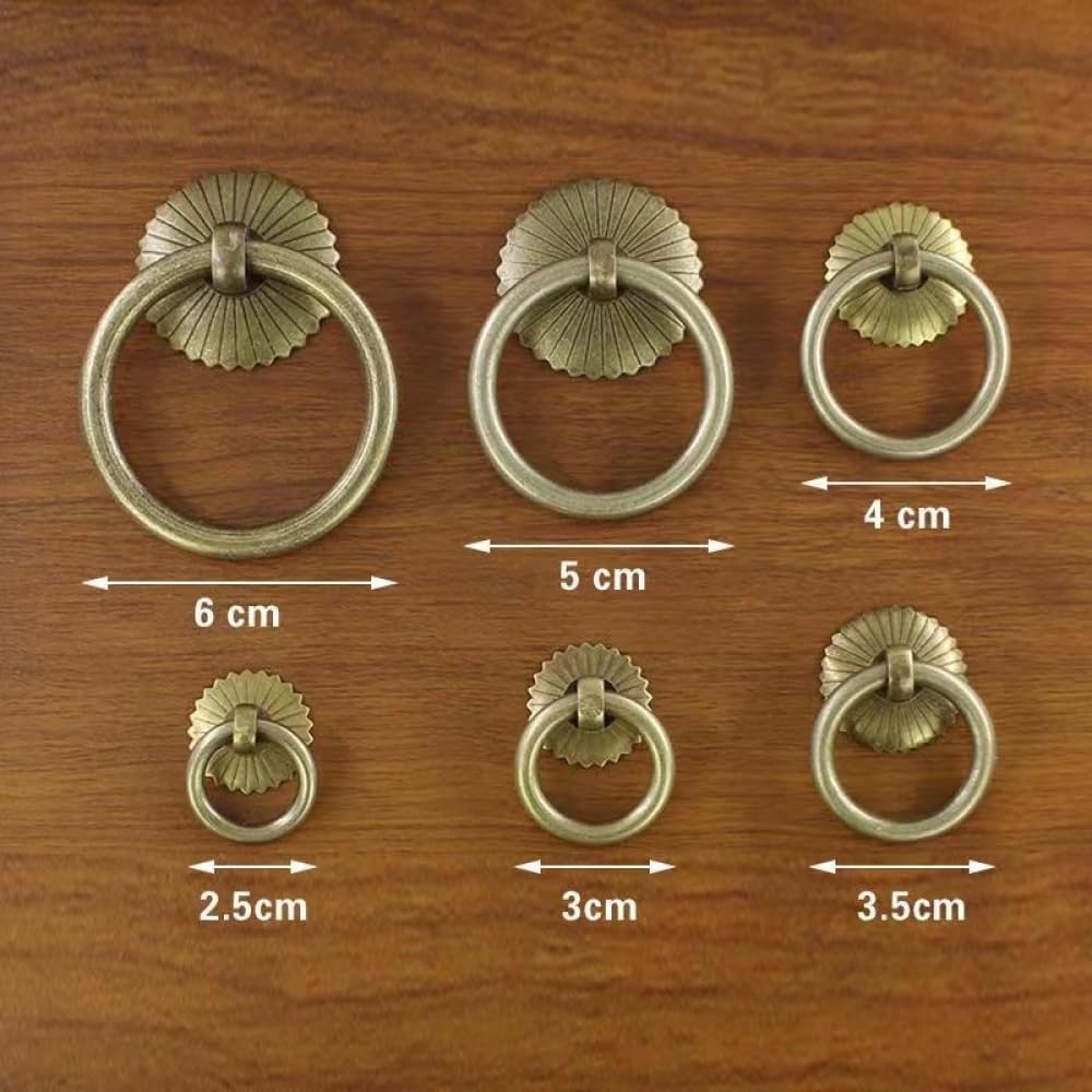 Amazon | ドアハンドル ミニハンドル取手アンティーク銅キャビネット