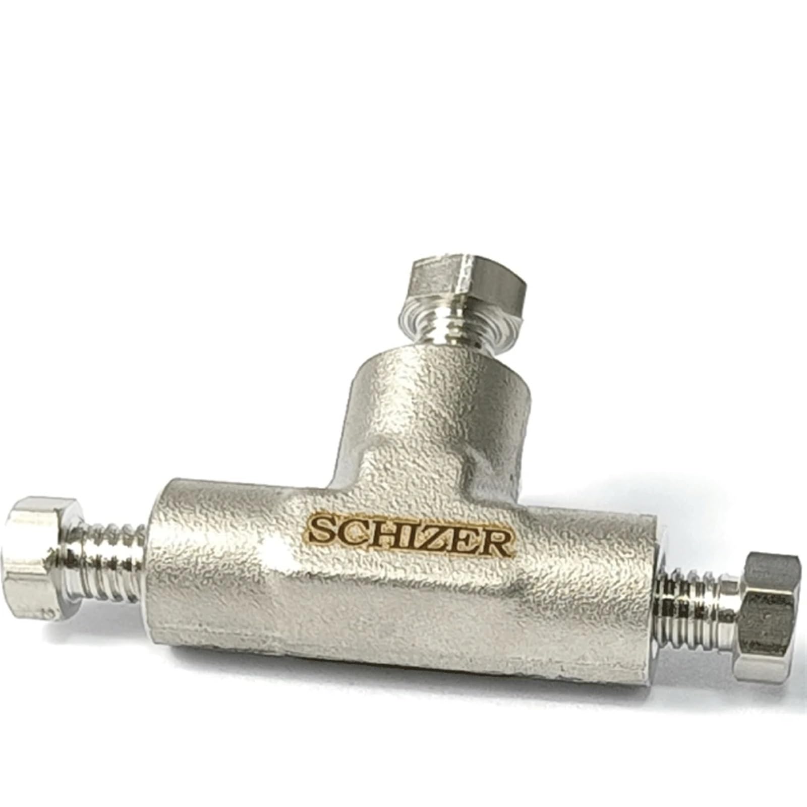 1/16 Zoll Rohraußendurchmesser, Kompressionsverschraubung, T-Stück, 3 Wege, SUS316L-Edelstahl-Rohrverschraubungsanschluss, Flüssigkeitschromatographie-Anschluss, HPLC