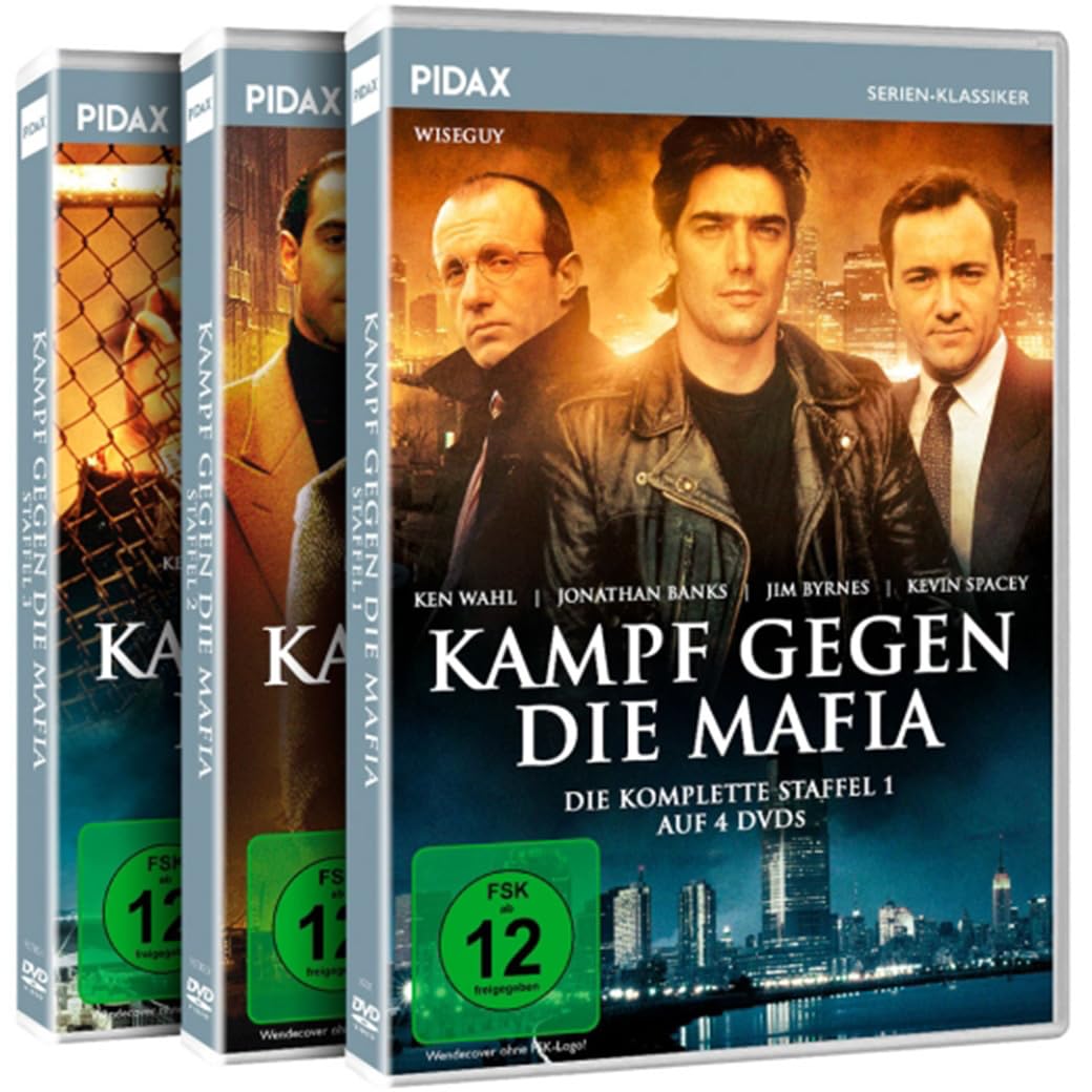 Kampf gegen die Mafia (Wiseguy) Complete Collection - Spannende Verbrecher Serie aus den USA von 1987 - Crime / Krimi / Drama