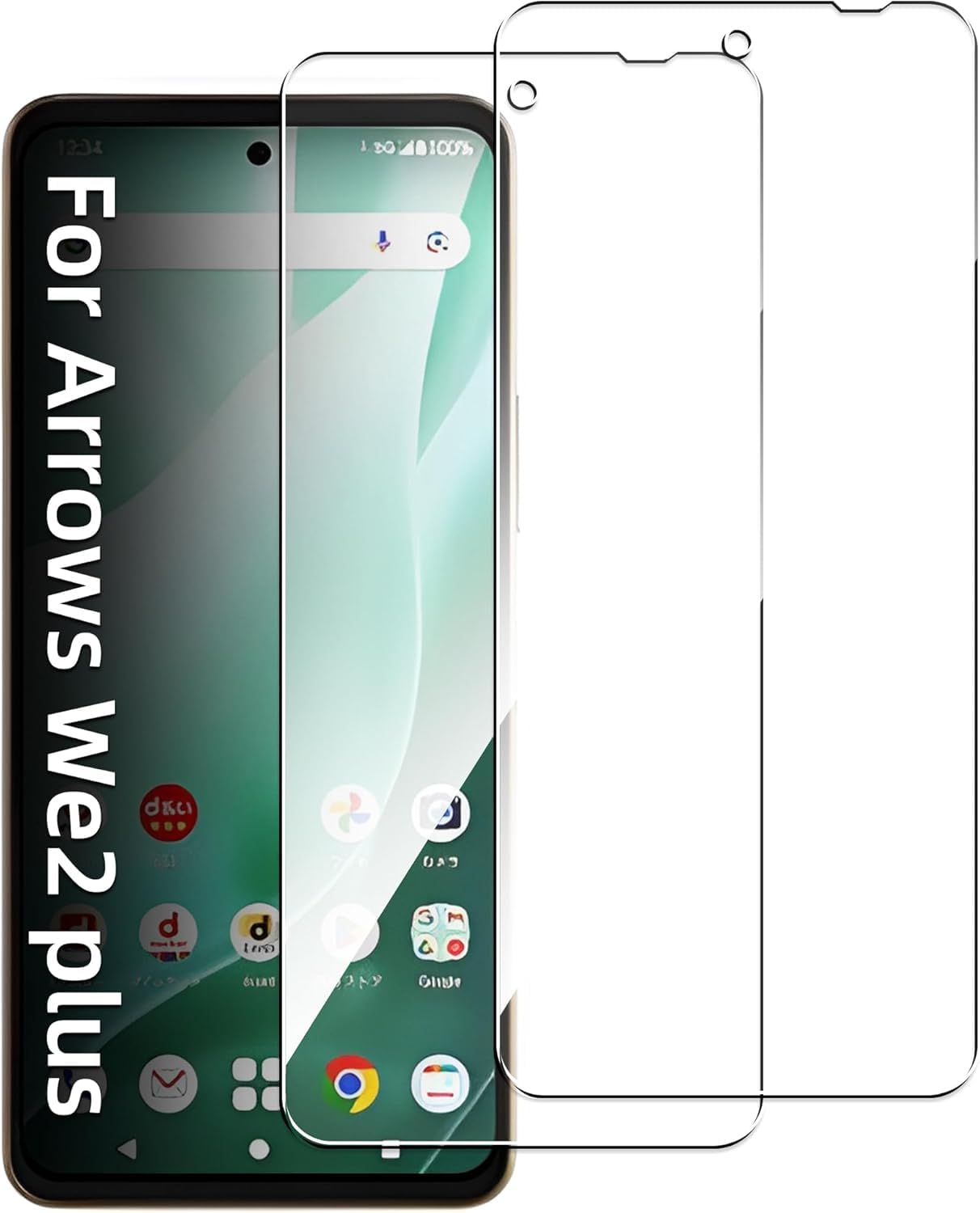 Amazon | 【2枚セット】ZXZone for Arrows We2 Plus F-51E ガラス