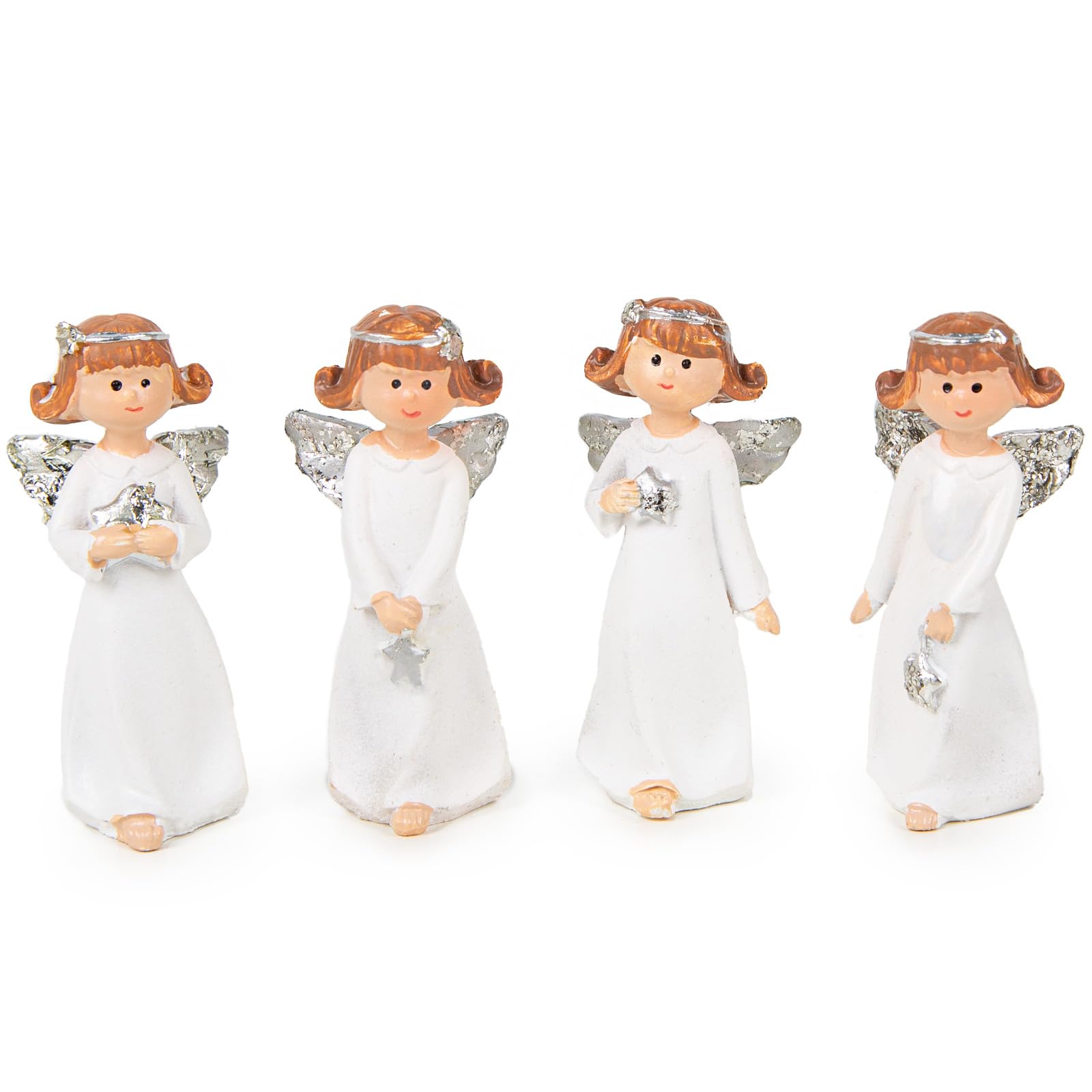 Figurine Communion Garçon Logbuch-Verlag Lot De 4 Figurines D'ange Gardien  Avec Cœur 7,5 Cm, Décoration Petit Cadeau D'invité, Communion, Anniversaire  D'enfant I Met An Angel, image size:1600x1600