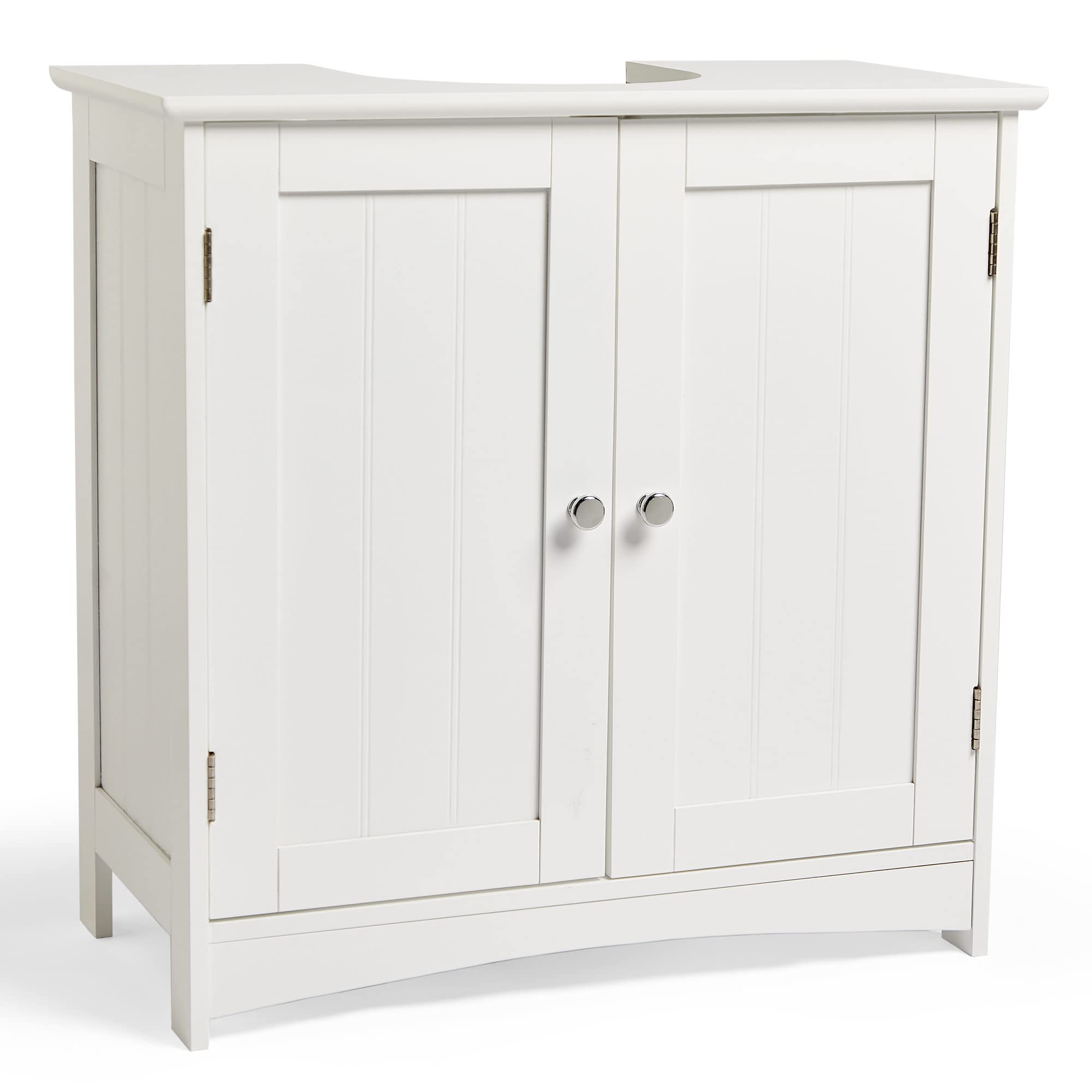 Buy VonHaus Under Sink White Under Sink Bathroom Storage