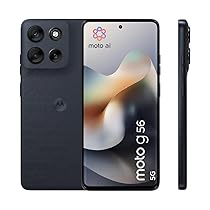 Motorola moto g56 5G 8, 256GB, Fotocamera 50MP + sensore antisfarfallio, Display 6.72″ FHD+ 120Hz, batteria 5200mAh, MediaTek Dimensity 7060, Android 15, PANTONE Black Oyster