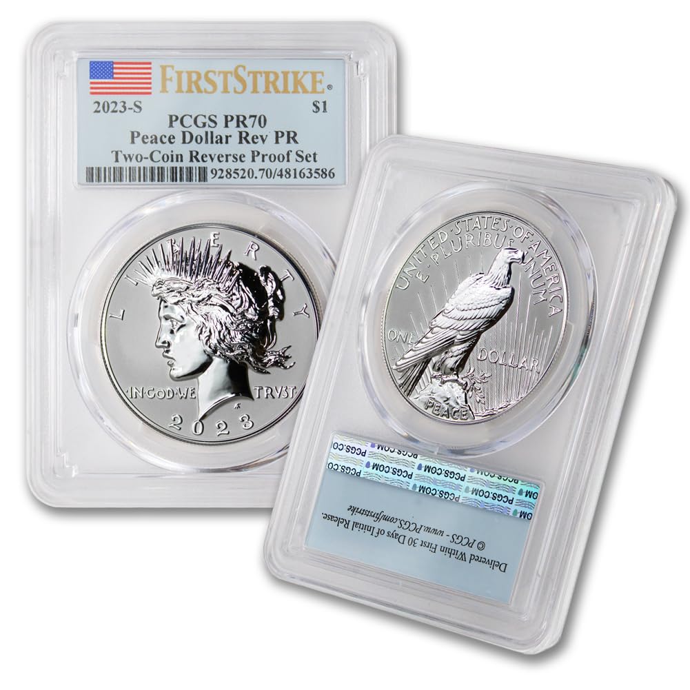 2023 S American Proof Silver Peace Dollar Coin Reverse PR-70