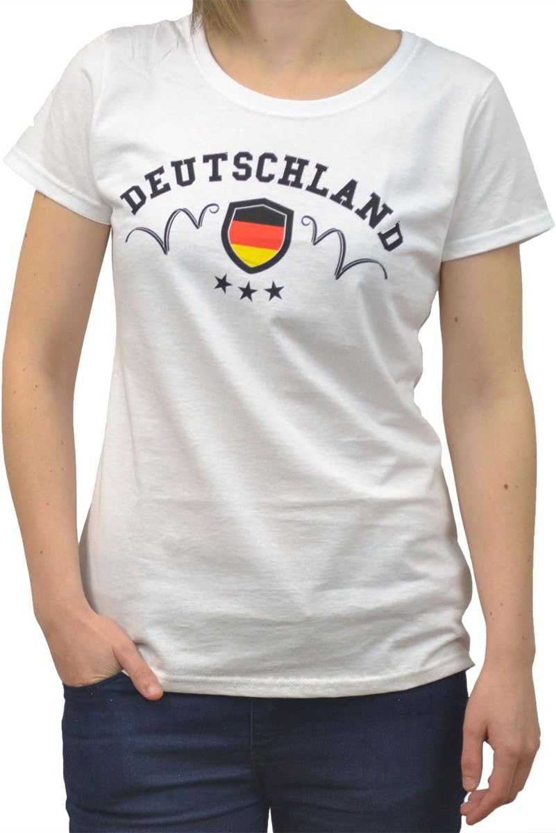 GB Sports Women's T-shirt Fifa World Cup 2014 Deutschland T-Shirt