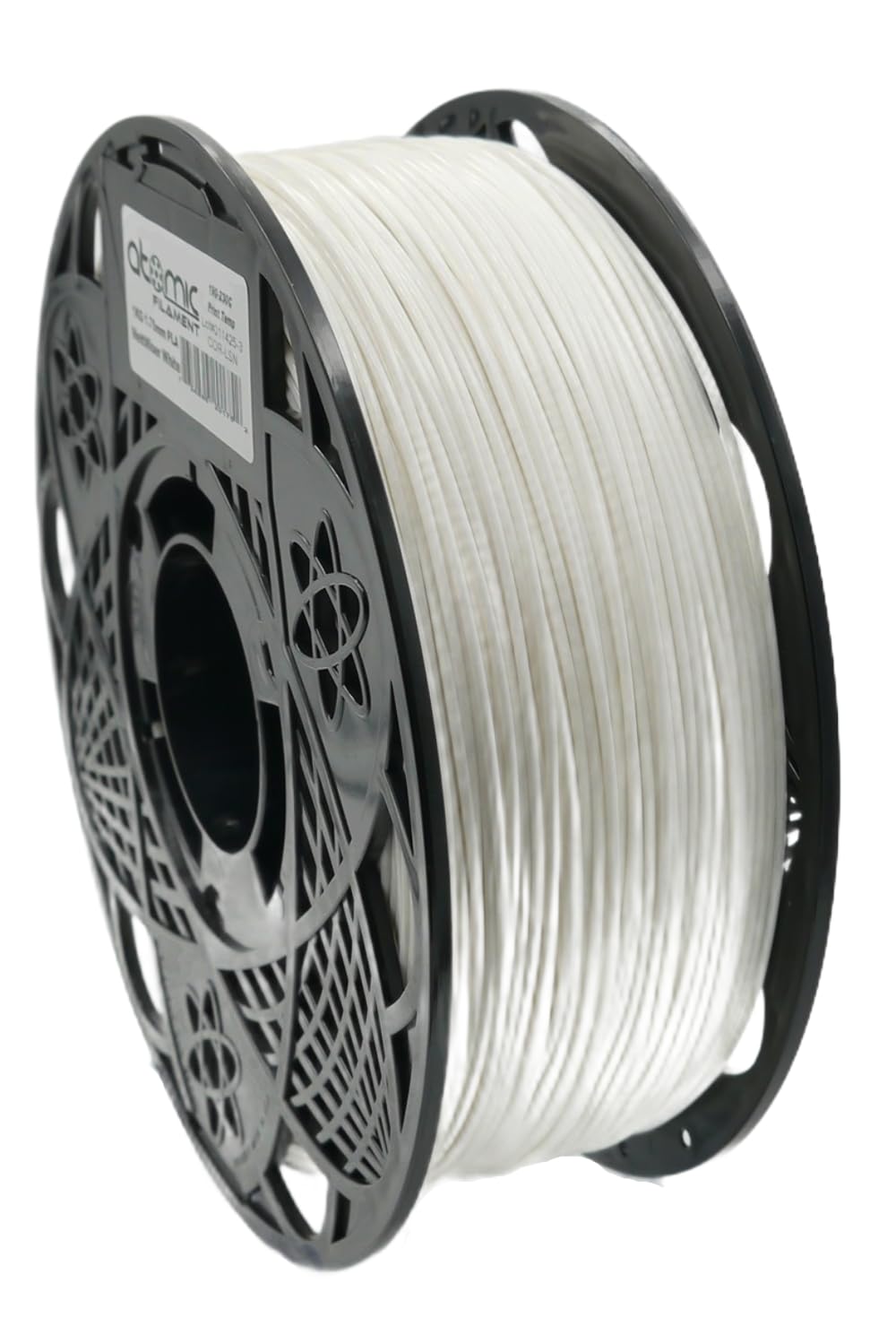 MeltMiser White PLA AMS Compatible, 1.75mm, 1KG Spool, ±0.02mm Diameter Variation – Fits Most FDM 3D Printers