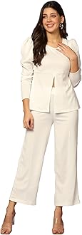 Leriya Fashion Womens LF-W1805&TR861 Co Ord Set for Women | Co Ord Set for Women Stylish | Festive Co Ord Set for Women | Travel Co Ord Set for Women | Full Sleeve Women Co-ord set (pack of 2)