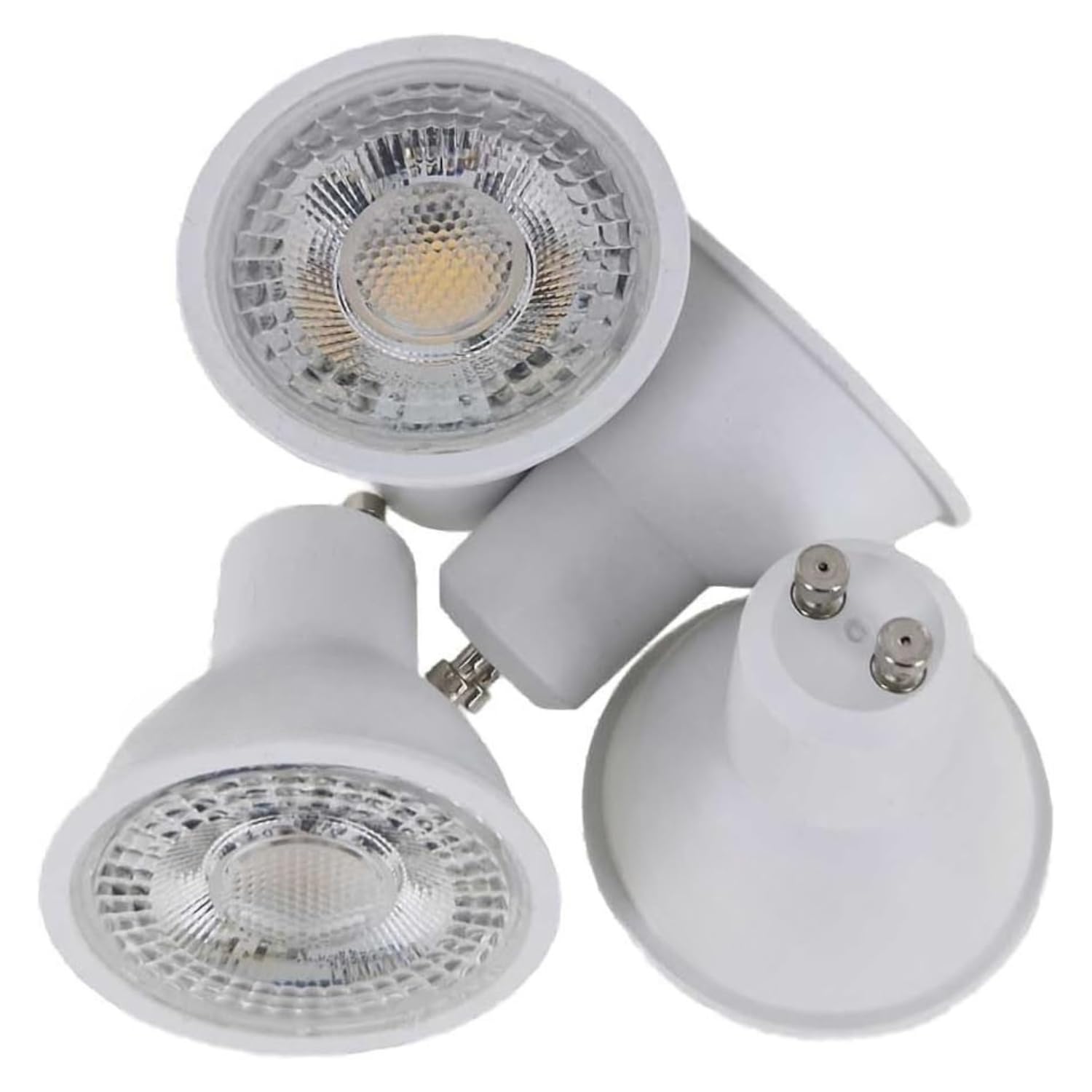 Inspired Essentials Daylight - 35W Equivalent Led Gu10 Spotlight Bulb 2.4W (35W Replacement) - Energy Efficient Light Bulb - Pack Of 4 Led Bulbs (Daylight - 35W Equivalent)