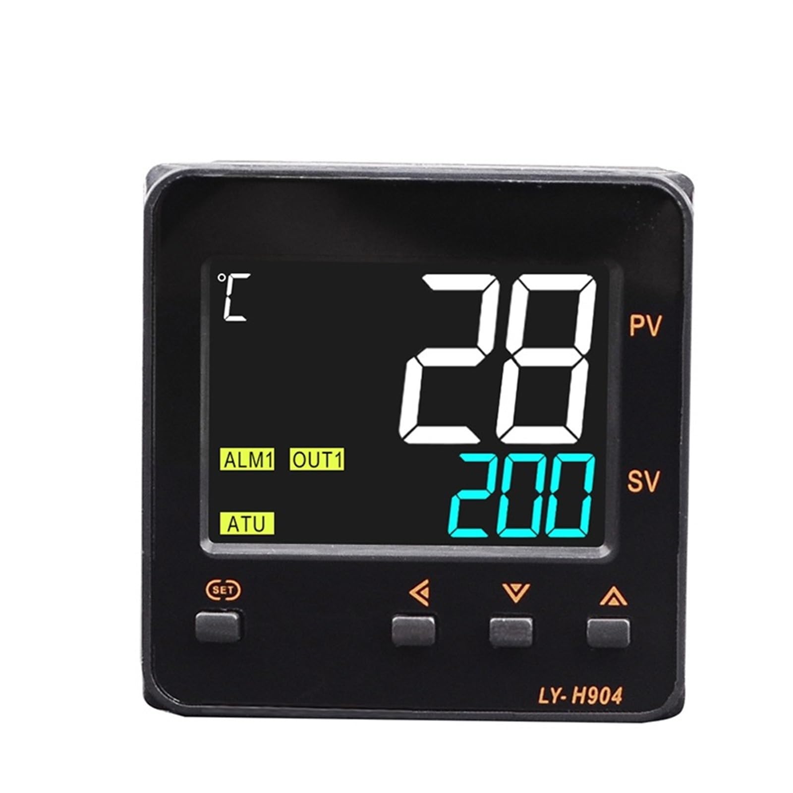 Duży cyfrowy regulator temperatury HD-LCD, regulator ogrzewania i chłodzenia, uniwersalny termostat wyjściowy multi-termoelementowy (96 96 wyjście przekaźnikowe)