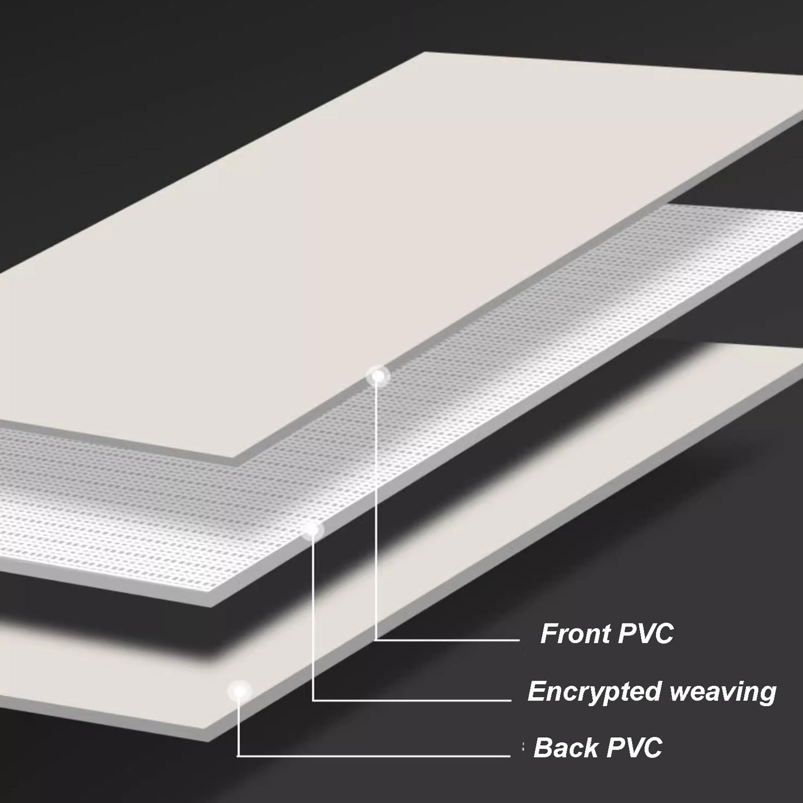 Telone PVC per Esterno 2x3, Teloni PVC Occhiellato Pesante, Teloni da Campeggio, Teloni di Tela per Mobili, per Gazebo, Balcone, Giardino, Tetto per Piante, Resistente alle Intemperie