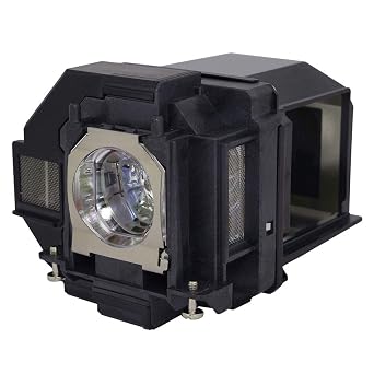 JaspertronicsTM Original ELP-LP96 Lamp & Housing for Epson Projectors - Fits EB-2247U, EB-W49, EH-TW5650, Home Cinema 1080, EX3280, V13H010L96 & More - 1 Unit Per Pack