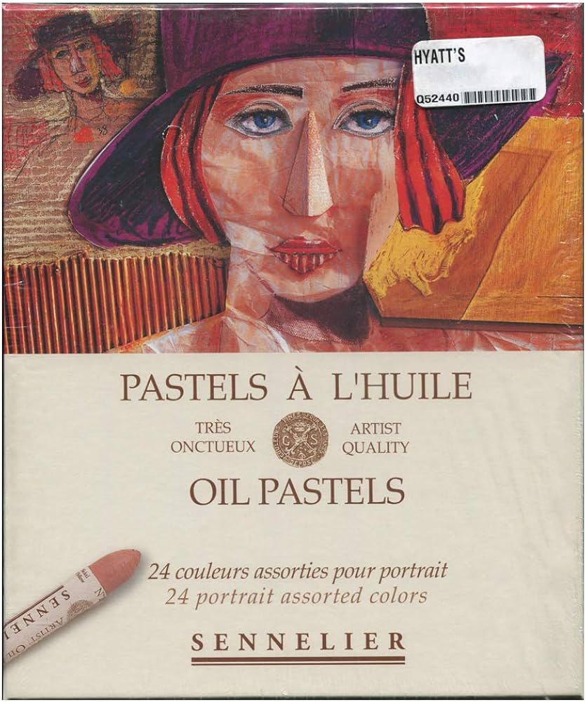 Amazon.com: SENNELIER Oil Pastel Portrait Set Of 24