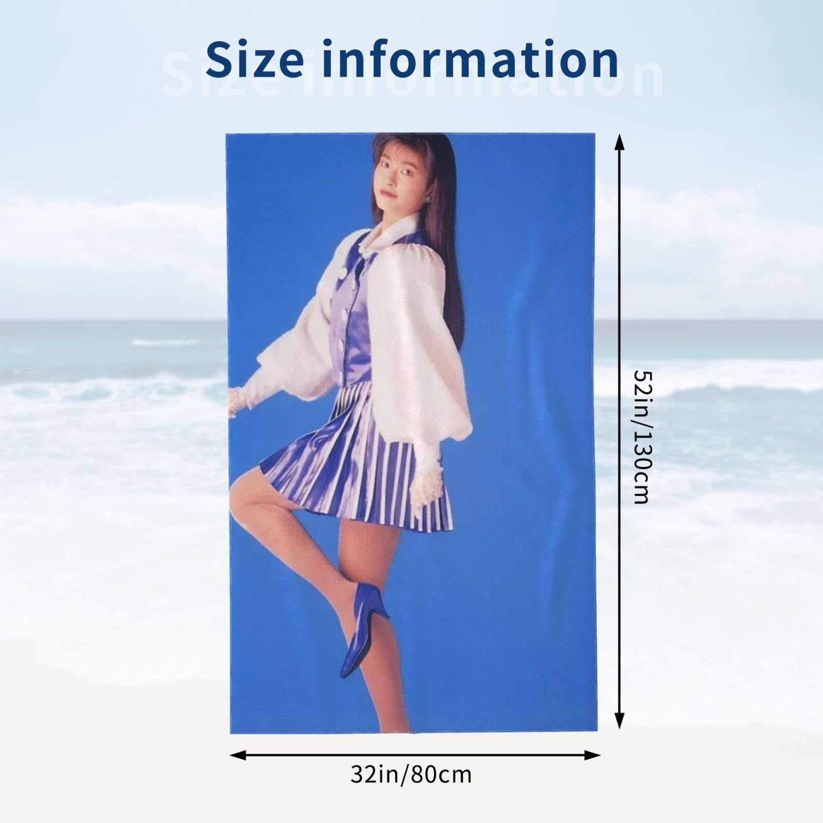 Amazon｜森高千里 バスタオル ビーチタオル タオル スイミングタオル