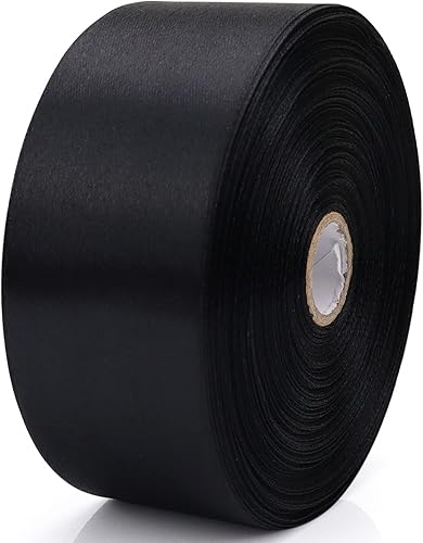 Miniatura 300 de Cinta de oro rosa de 1-1/2 pulgadas, para envolver regalos, 50 yardas, corona de fiesta de boda, costura, accesorios para el cabello, decoración