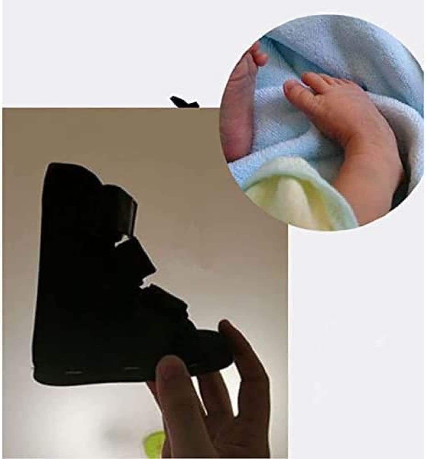 Stecca per piede cadente per bambini, ortesi per caviglia e piede, stecca notturna per tutore per caviglia per bambino, utilizzata per fascite plantare cadente e tendinite di Achille,Nero,1