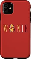 Vista 8 de Funda de texto simple para iPhone 13 Pro Max Disney Winnie The Pooh Winnie