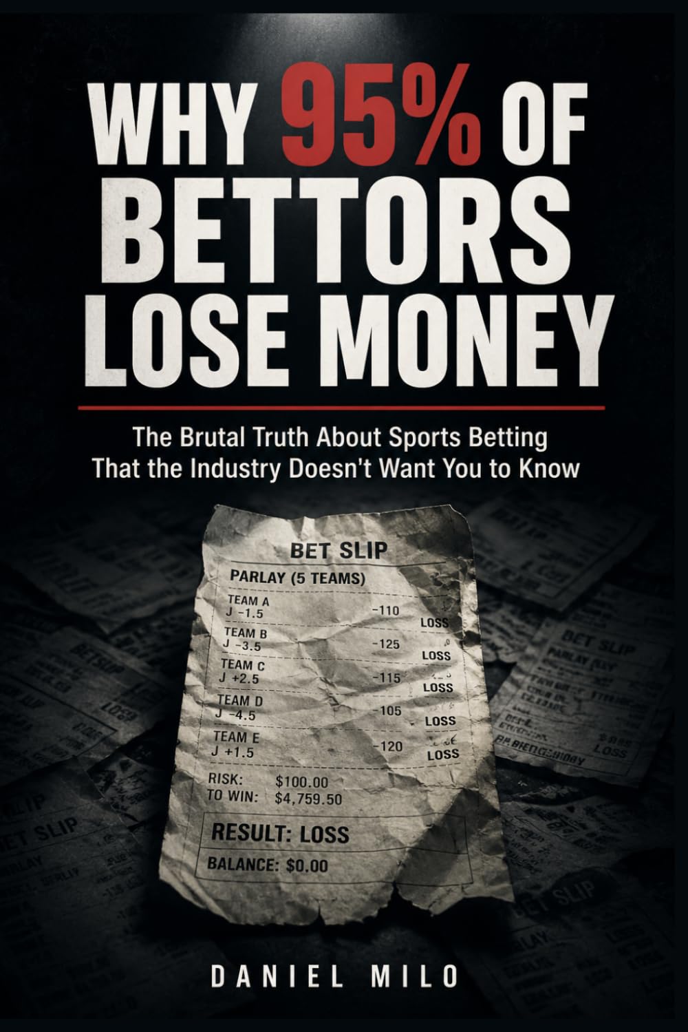 Why 95% of Bettors Lose Money: The Brutal Truth About Sports Betting That the Industry Doesn't Want You to Know