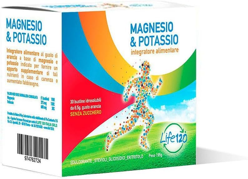 Life120 - Magnesium and Potassium - Food Supplement with 6 610RyqkHRqL. AC SL1024 -