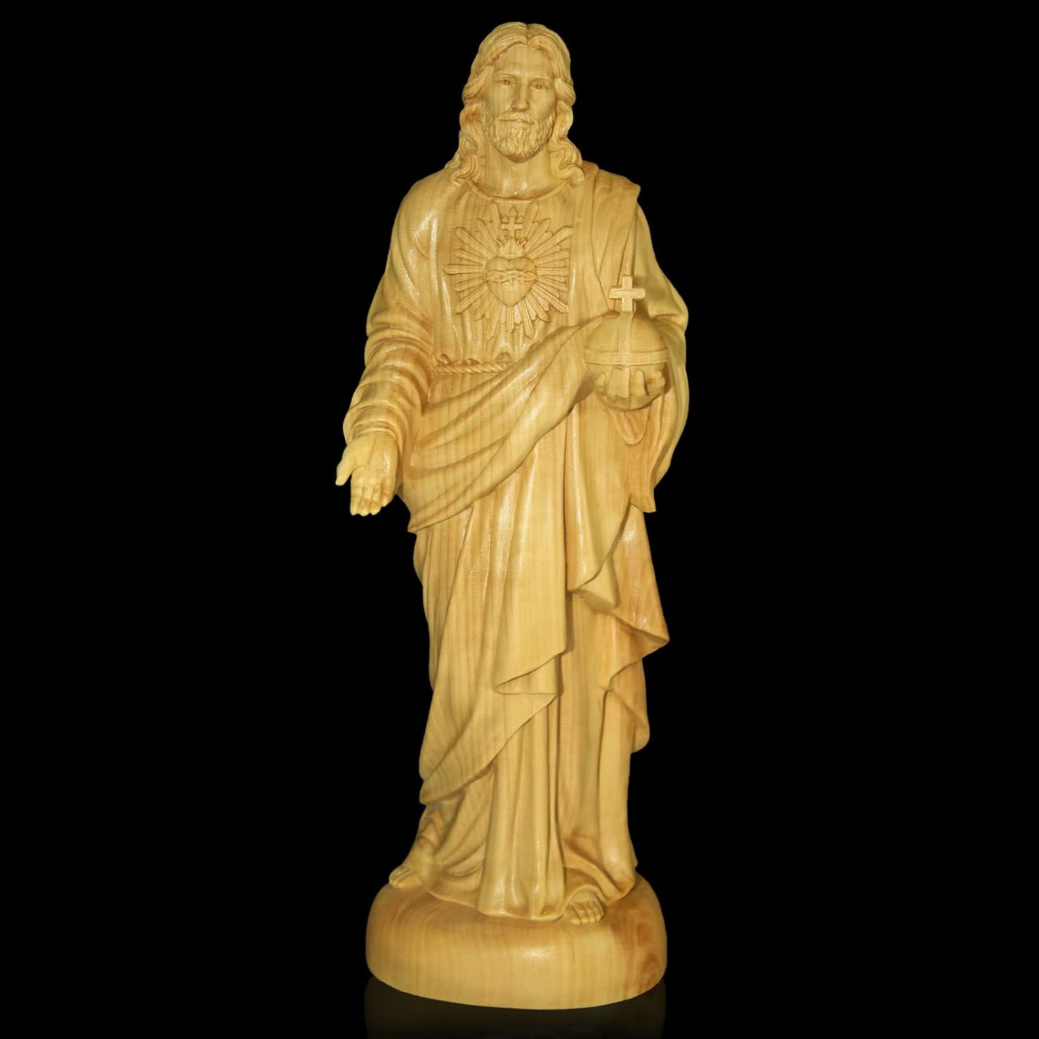 Jesus Statues Christus Statue Decor Sacred Heart of