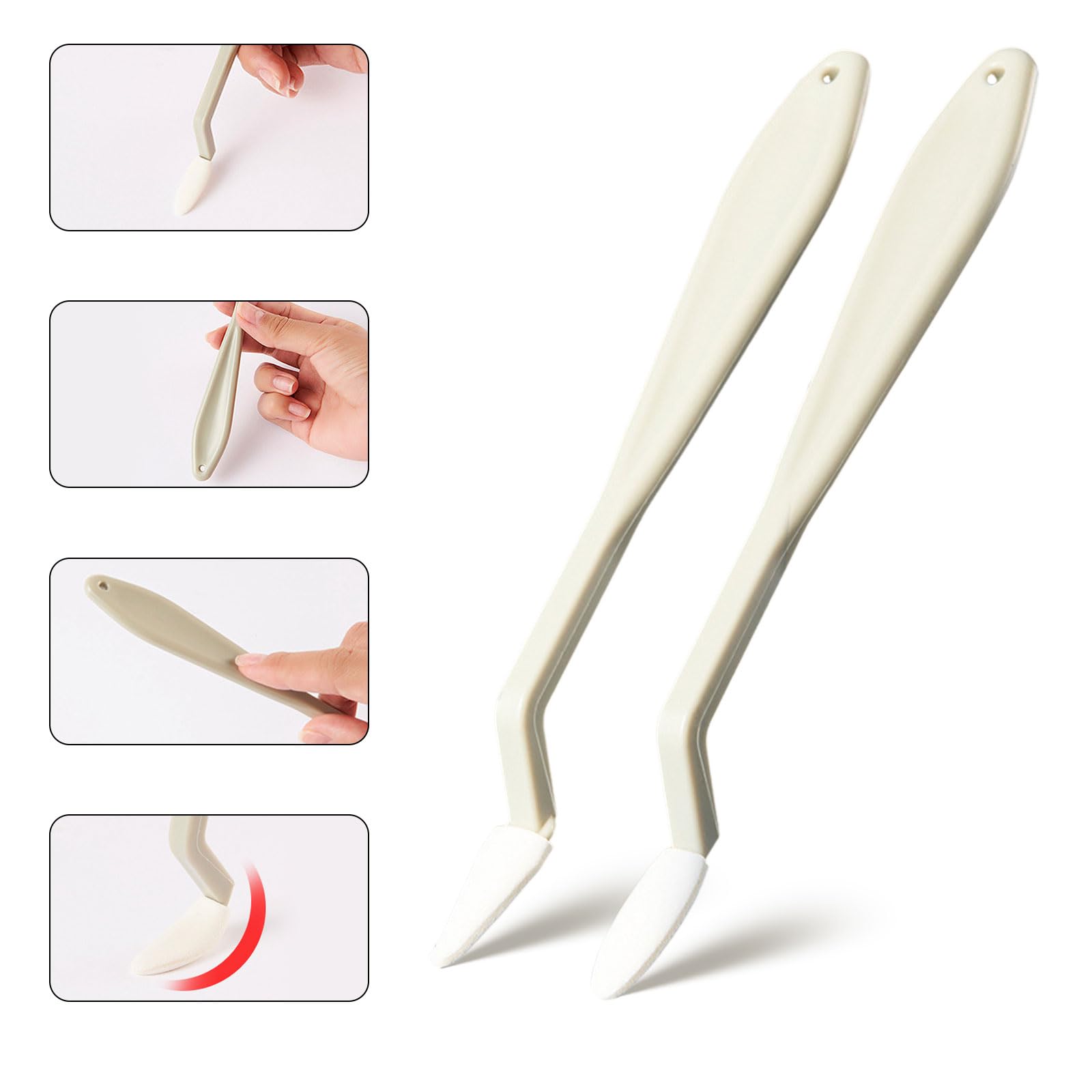 Kit Professionale Per Disegno Artistico - 2 Spatole, Gomma Pane E Sfumini Per Carboncino E Matite - Foto 8