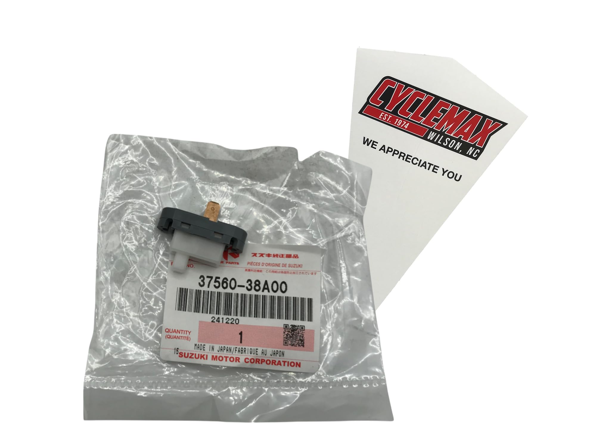 OEM Compatible Left Clutch Lever Switch for Various Suzuki Models (37560-38A00)