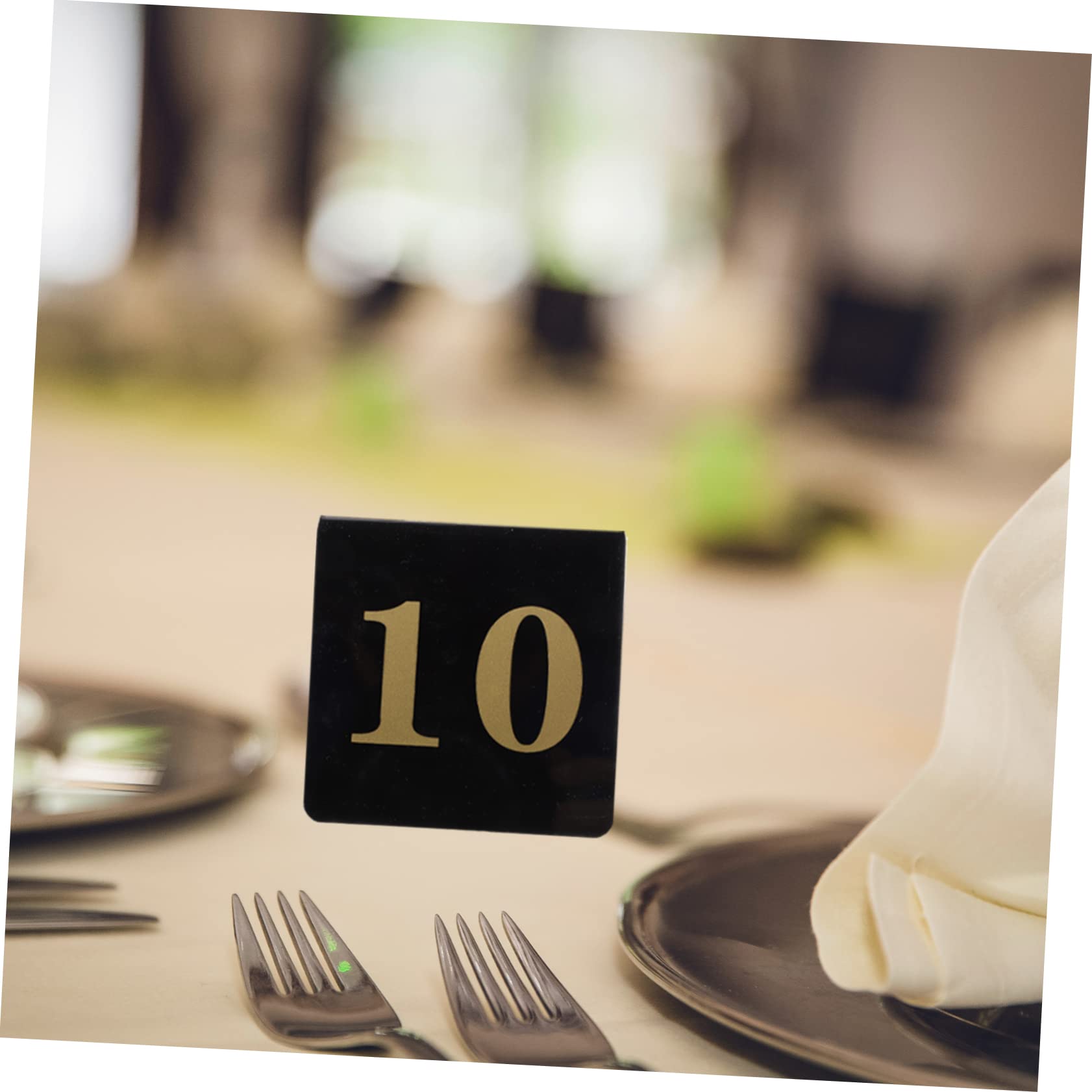 10 Stück Tischnummern Doppelseitig Für Hochzeiten Geburtstagsfeiern Catering Wiederverwendbare Tischaufsteller Klare Sicht Stilvolles Design
