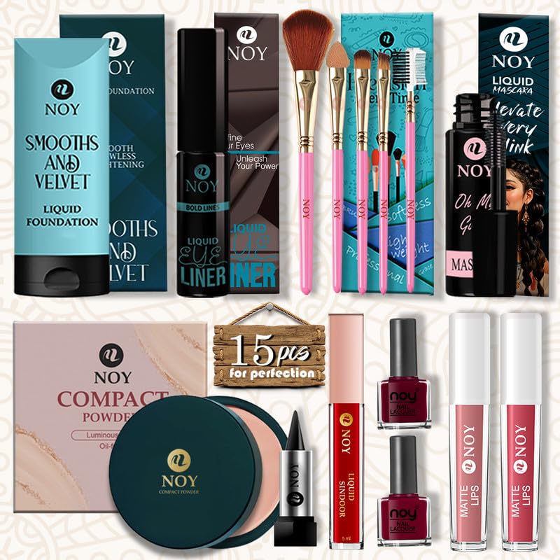 NOY Makeup Set For Women Suits All Skin Tones Perfectly Perfect Gifting Combo Set-image-42