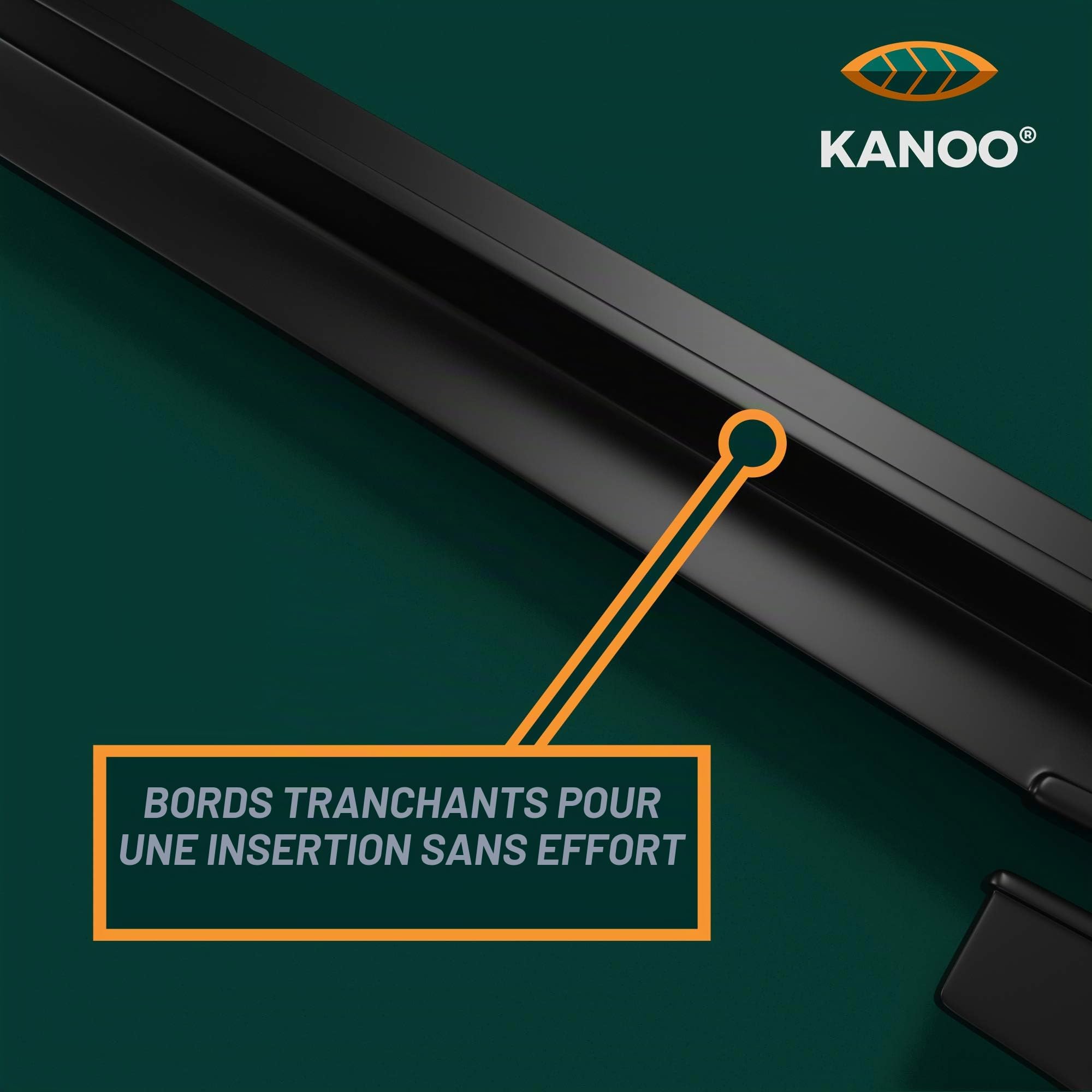 kanoo® Piquets de Fixation pour des câbles de délimitation de Robot Tondeuse | 500x Crochets | Fixation sûre du câble périphérique dans Le Jardin | Crochets de Terre en Plastique Robuste