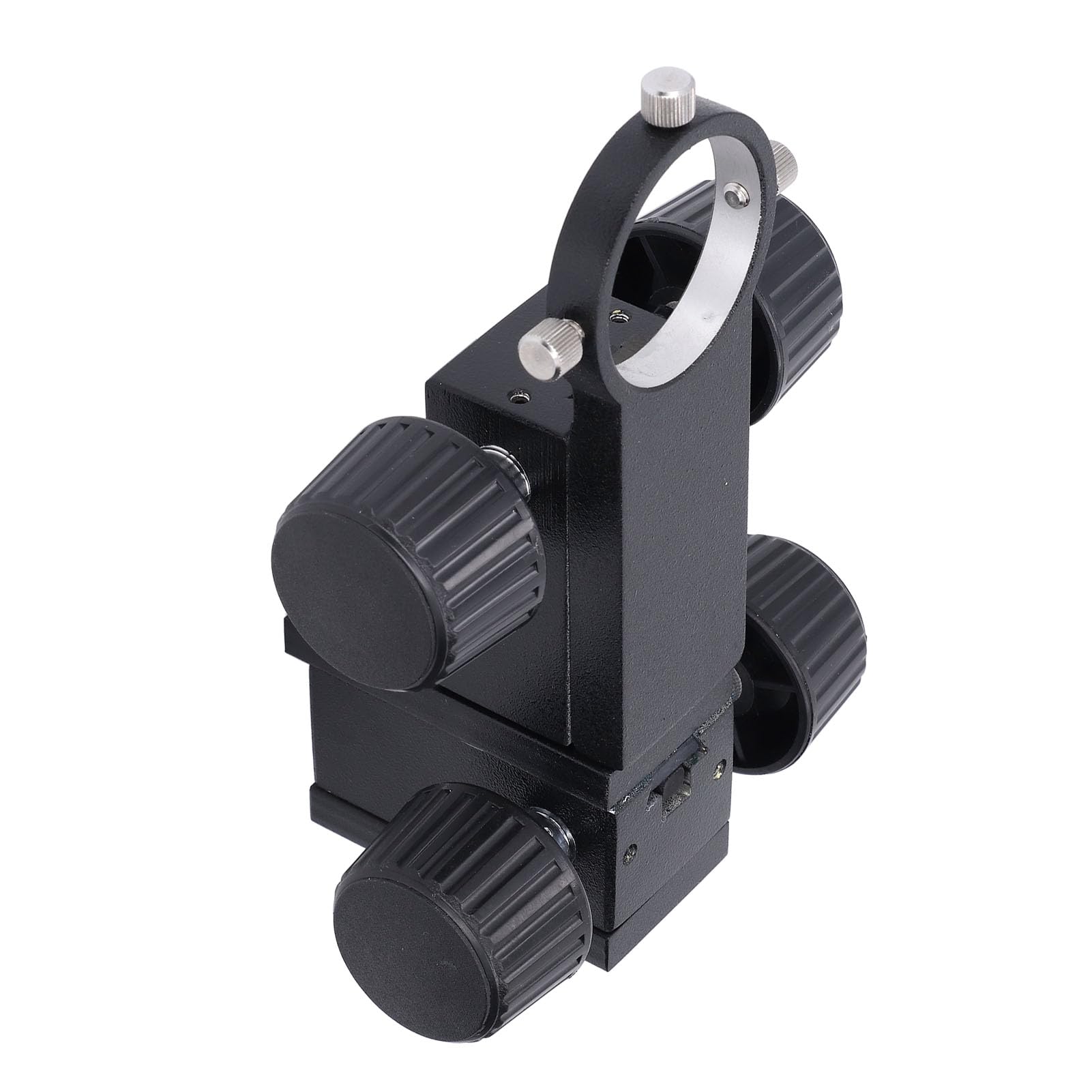 Supporto per Microscopio, Supporto per Microscopio Industriale Regolabile Verticale Orizzontale da 40 Mm, Staffa di Regolazione per in Lega di Alluminio con Chiave Speciale per da 50 Mm di