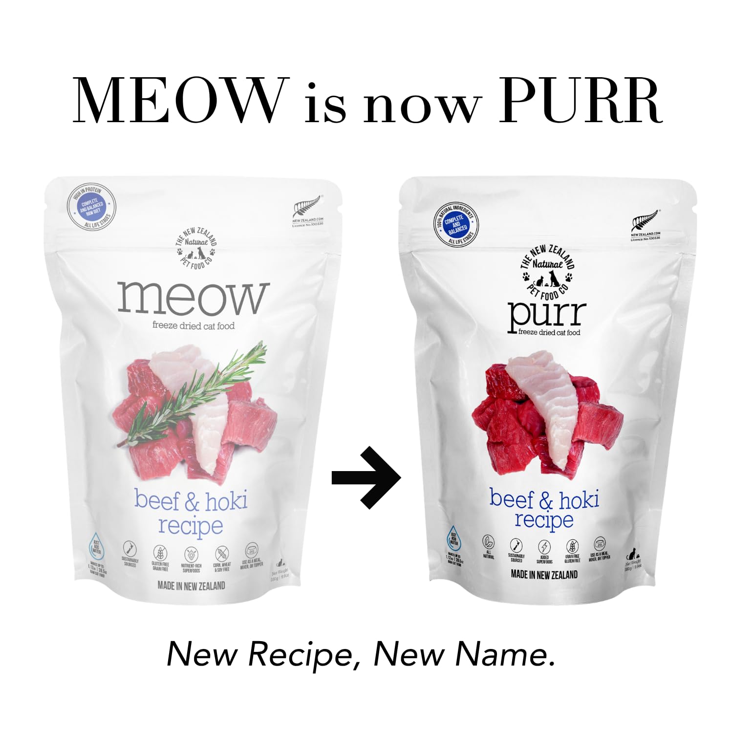 Amazon.com: The New Zealand Natural Pet Food Co. Purr Beef and
