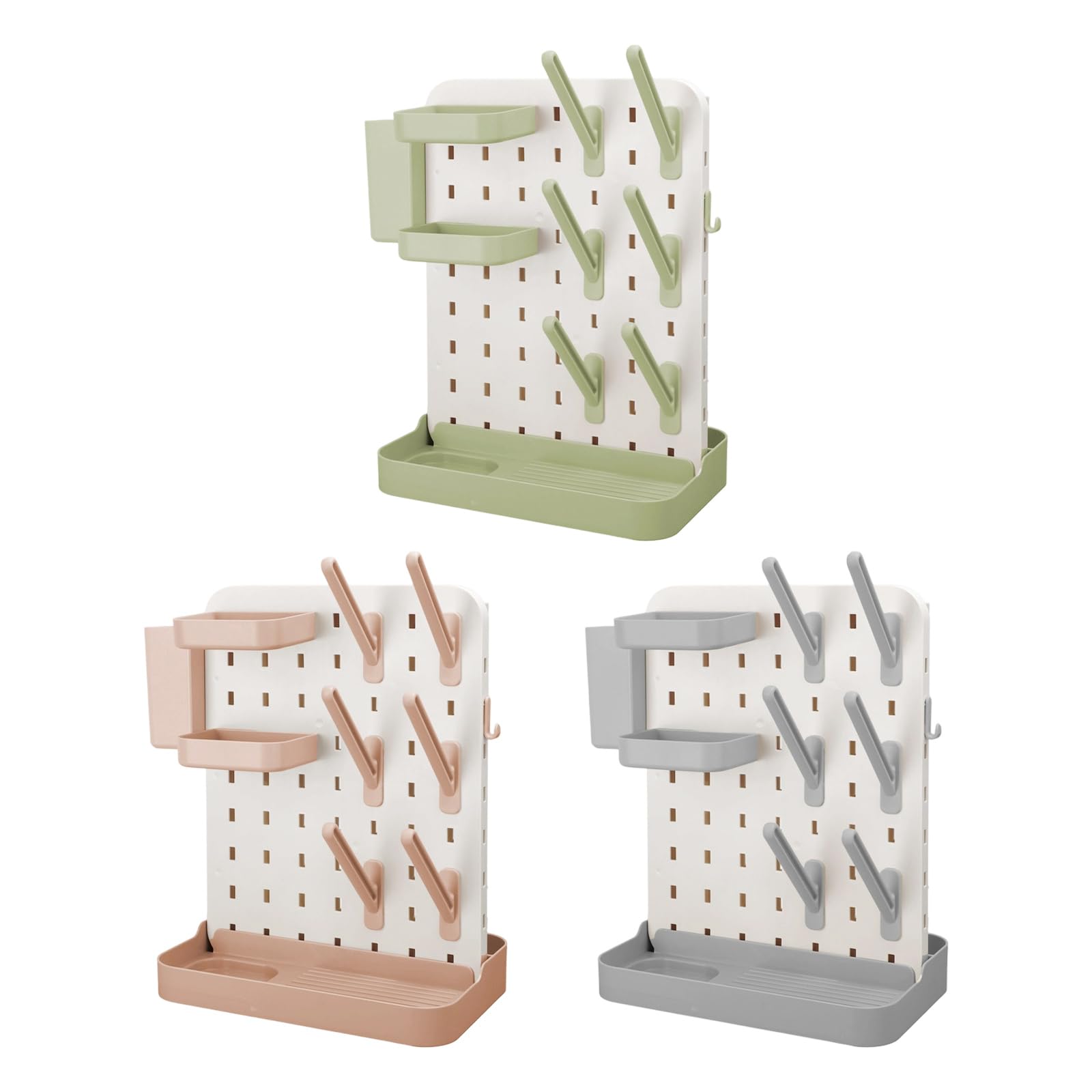 Estante para biberones con capas de secado completas, A