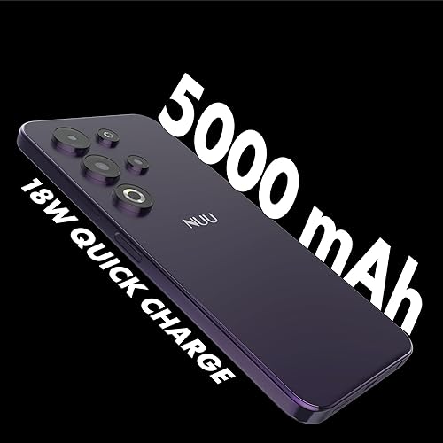 Miniatura 4 de NUU Teléfono celular N30 desbloqueado para T-Mobile, Mint, Metro, Qlink, Tello 6GB128GB, teléfono adolescente, Dual SIM 4G, Octa-Core 6.7 pulgadas