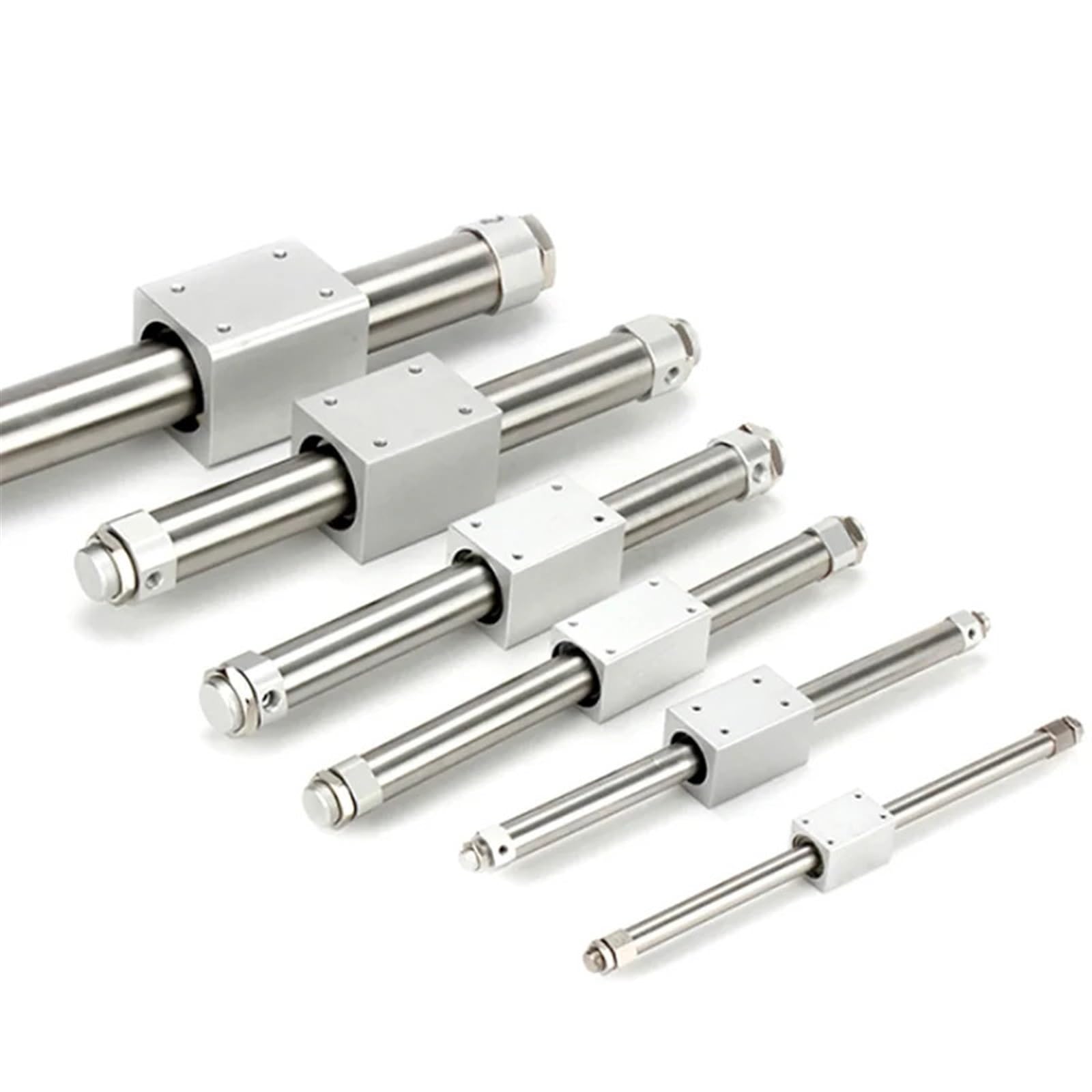 Vérin sans tige magnétique CY1B compact pour transfert pneumatique fluide