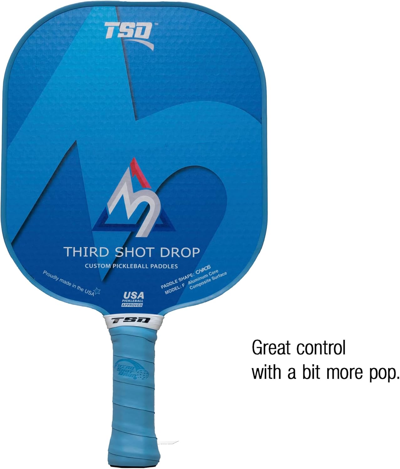 Chaos Wide Body Pickleball Paddle - Premium Carbon Fiber Design for Ultimate Control