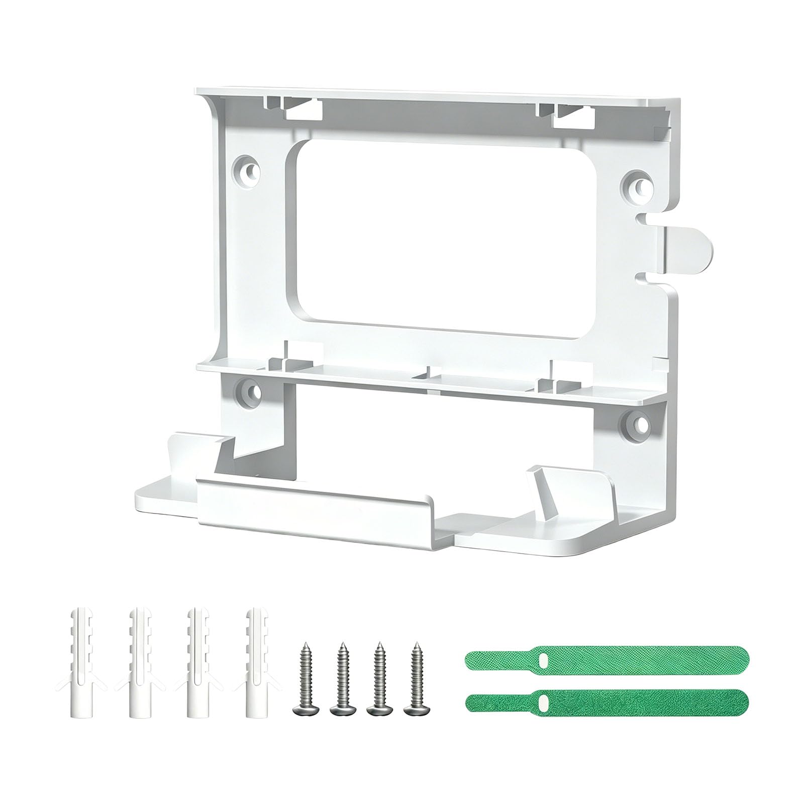 Kaeltsyn Space Saving Wall Mount Bracket for Satellite Version 3 Router and Power Supply Unit Engineered for Better Functionality Accessory Holder
