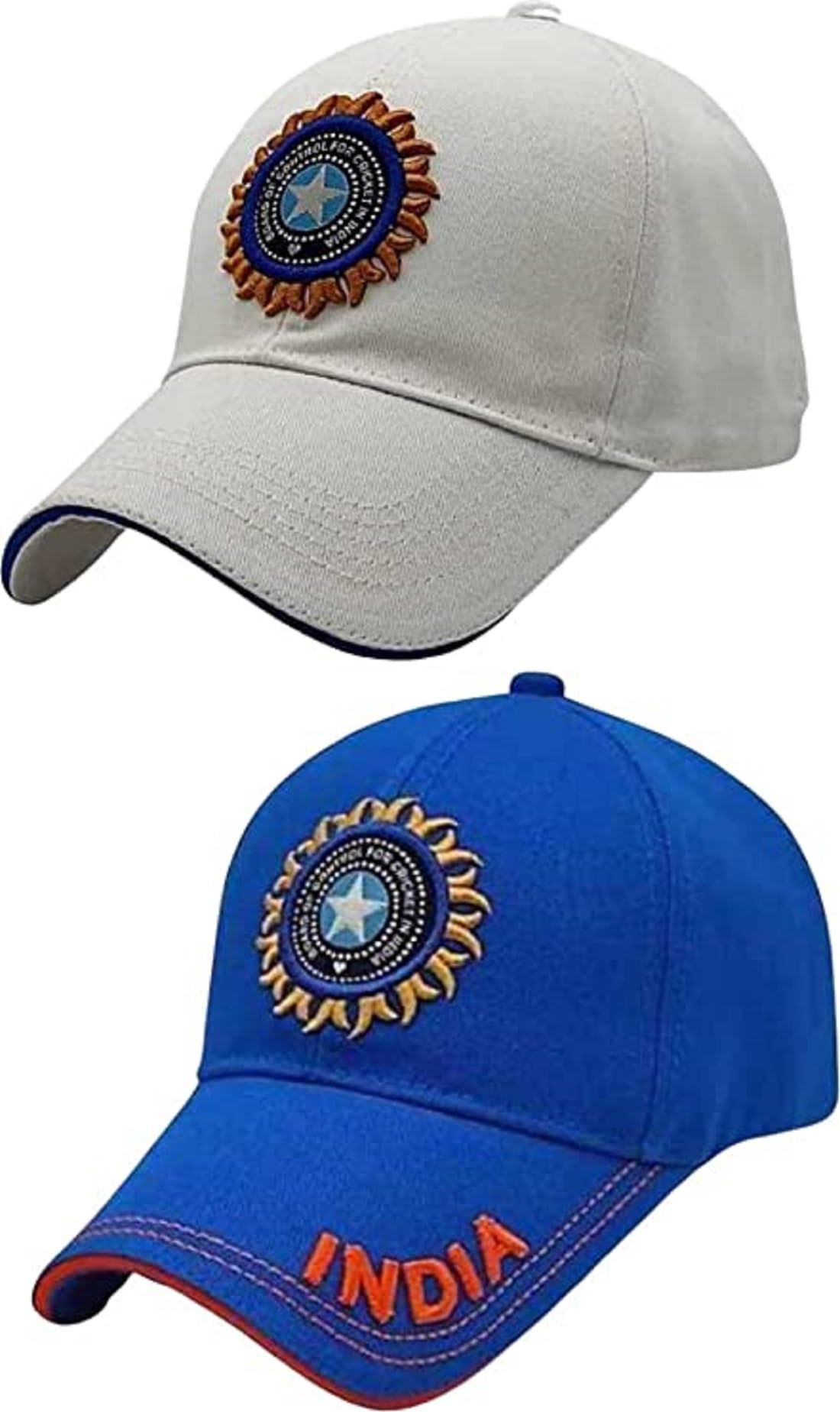 Solid Baseball Casual Sports Adjustable Cotton Indian Cricket Caps for Men/Women Unisex